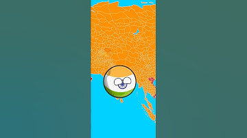 Beginning Of world war 3 😱 Countries in nutshell #countryballs #shorts