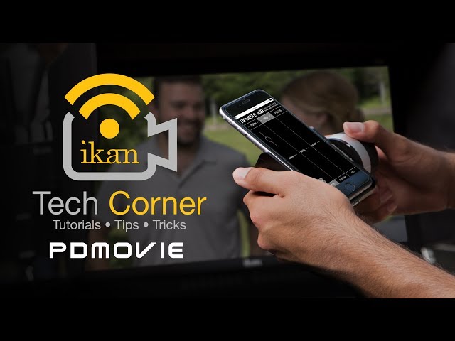 PD Movie Remote Air Pro Wireless Follow Focus - How To Use The Remote Air App | Ikan Tech Corner class=