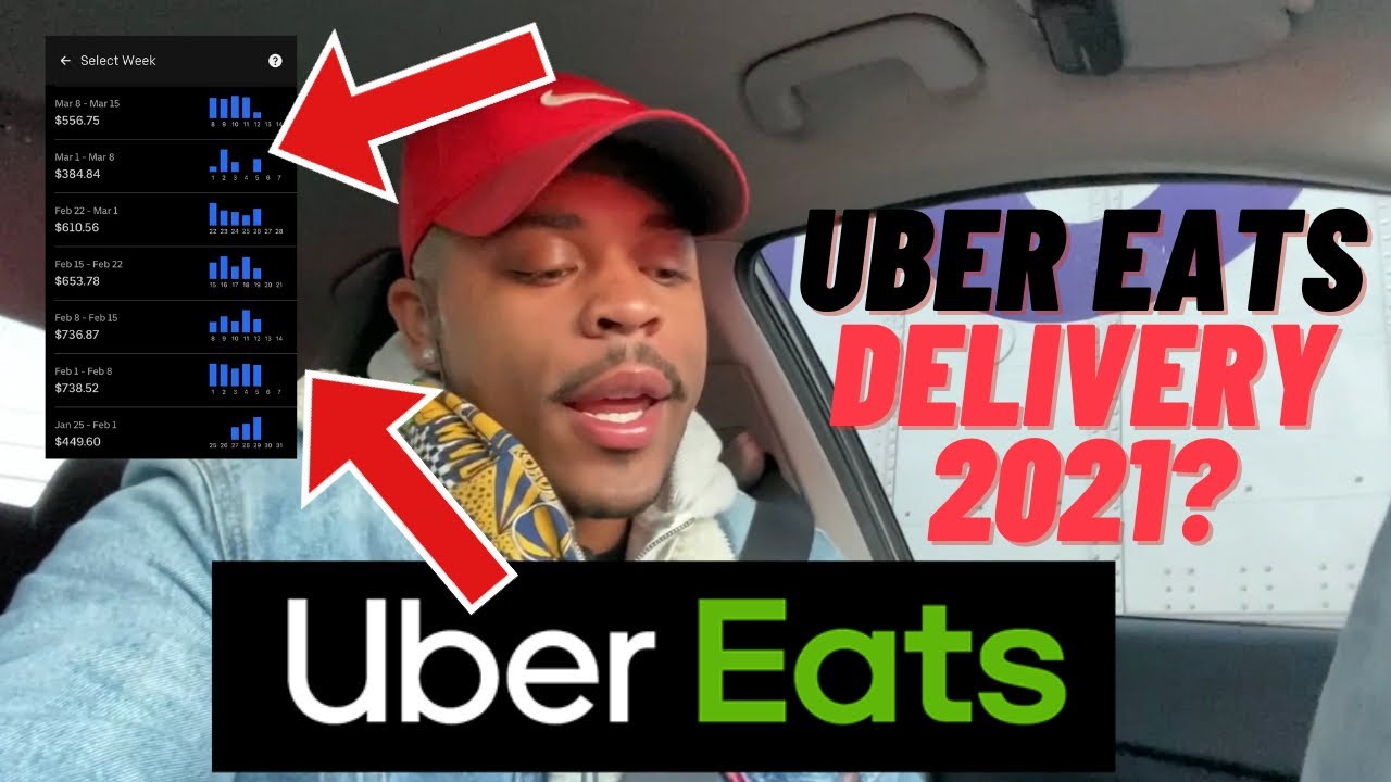 How much can you really earn on UBER EATS? DAILY EARNINGS ON A FRIDAY