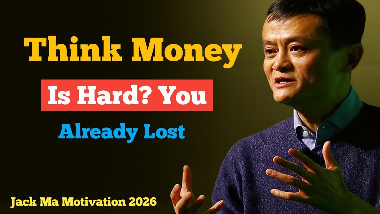 If You Think Money Is Hard, You're Already Losing || Inspired by Jack Ma | Motivation 2026