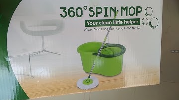 360 degree spin mop - a quick unbox and assembly video