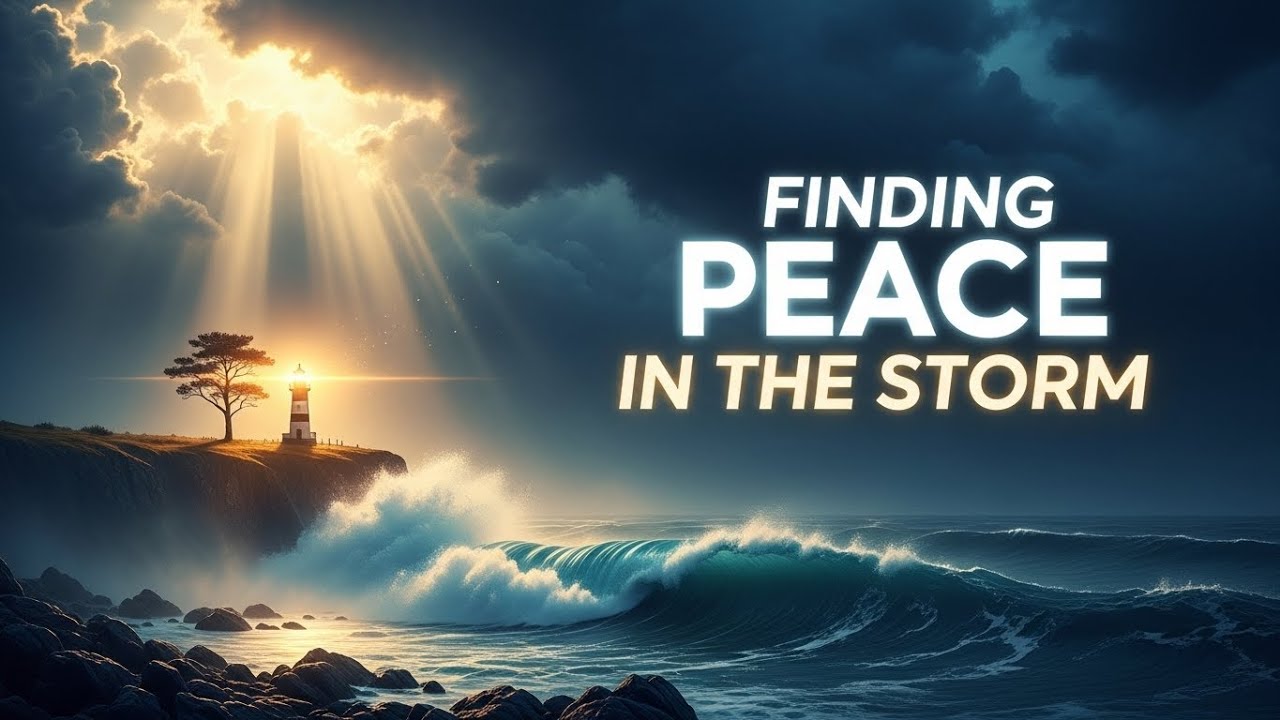 Finding peace in the storm - YouTube