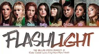 The Barden Bellas (Pitch Perfect 2) – Flashlight (Color Coded Lyrics Eng\/Rom\/Han)