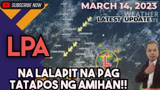 Thumbnail WEATHER UPDATE TODAY : MARCH 14 2023 :LPA NAKAKA APEKTO SA MINDANAO AT VISAYAS Report24