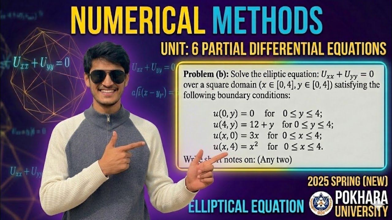 Numerical Methods || Partial differential equations || Elliptical ...