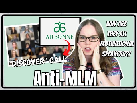 Arbonne "Discover" Call Says A Lot Of NOTHING | Anti-MLM