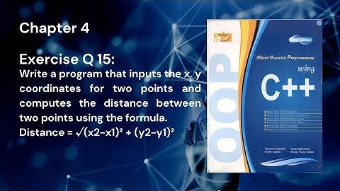 Object-Oriented Programming using C++  Chapter 4 Exercise Question 15|Tasleem Mustafa |Tariq Mahmood