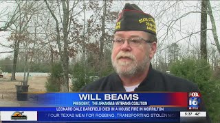 Hundreds attend funeral for Arkansas Veterans who had no family