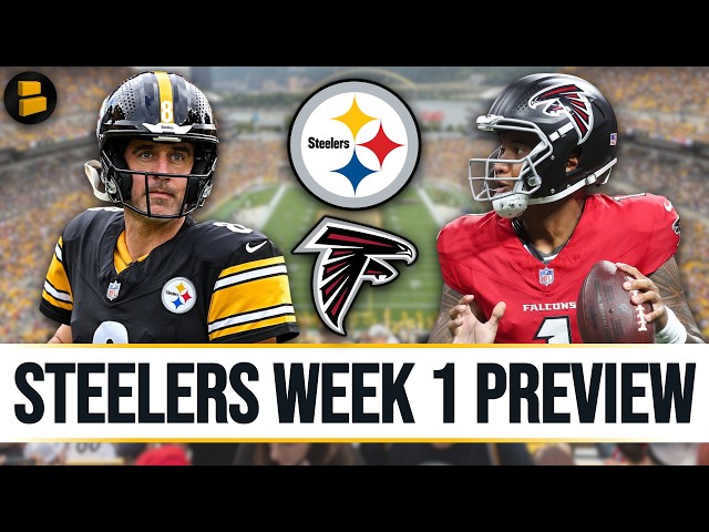Steelers vs. Falcons Week 1 Preview - Keys To Victory & Score Prediction |  How To Avoid The Upset - YouTube