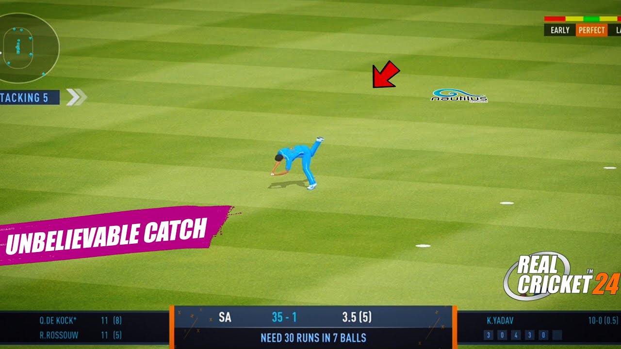 Unbelievable Catch Real Cricket 24 | RC24 Gameplay - YouTube