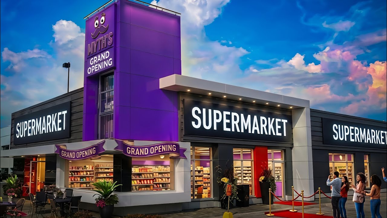 I Opened My Own Supermarket in Game! 😱 | Supermarket Simulator