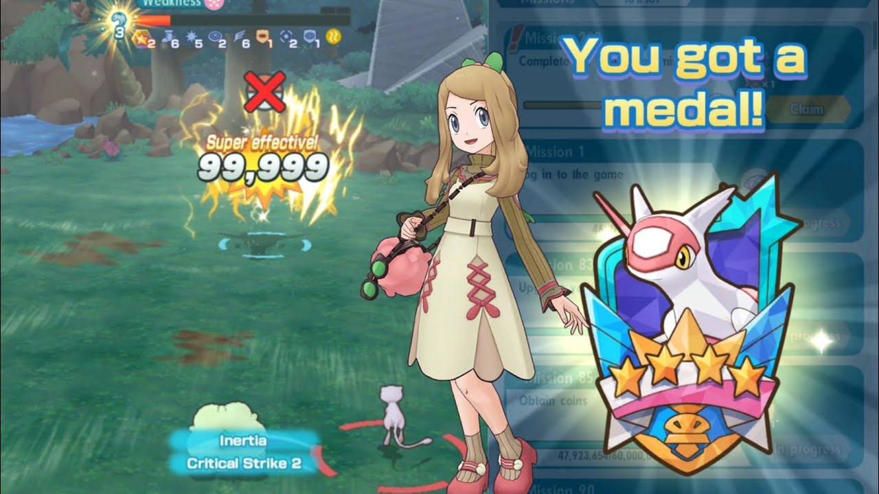 99,999 Palerina's sync nuke damage Legendary Arena Latias Very Hard Pokemon Masters EX