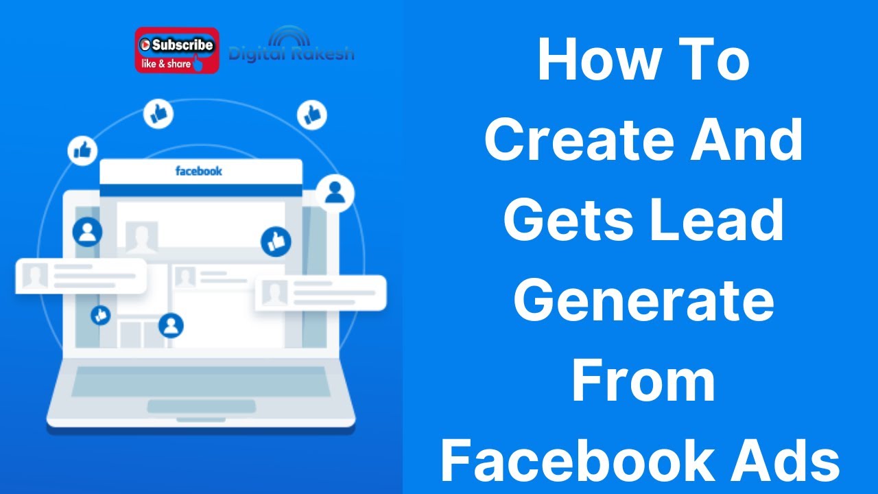 How To Create And Gets Lead Generate From Facebook Ads | Facebook ...