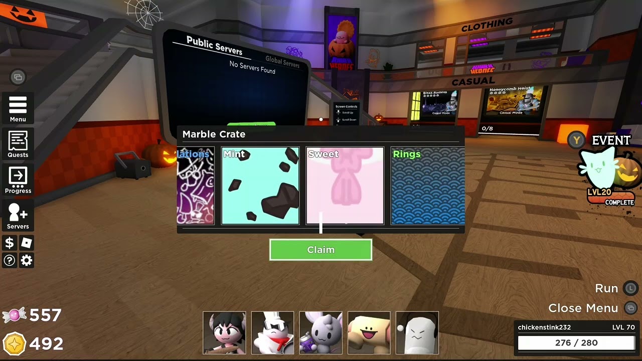 Using 1272 coins in tower hero’s on marble crate