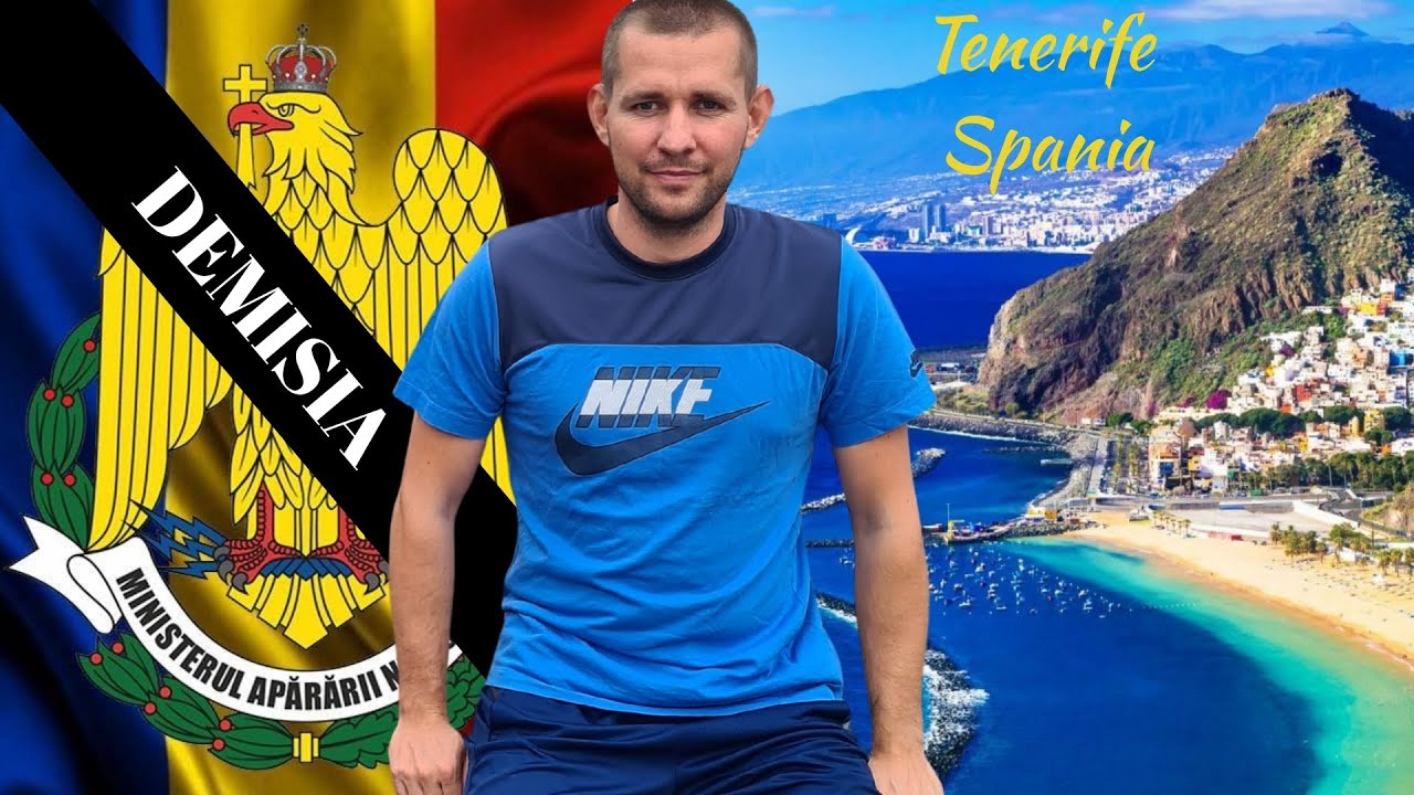 Mi-am dat demisia din Armata Romaniei pentru a merge in Tenerife - Spania. Vlog 1.