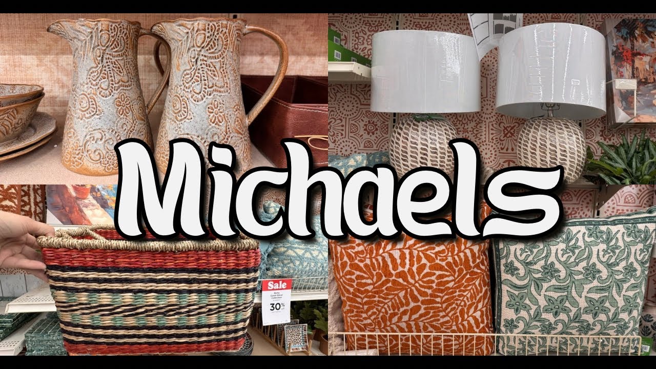 Michaels Spring Home Decor | 30% & 40% OFF !!
