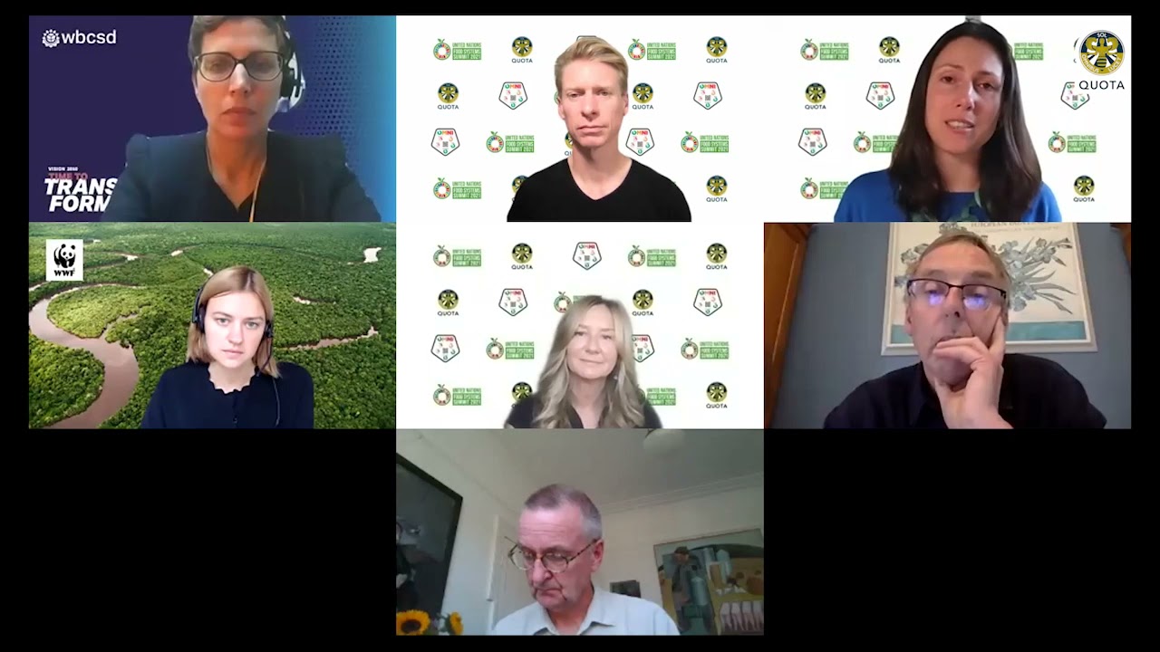 Viktoria de Bourbon de Parme from World Benchmarking Alliance talking about Omni Framework