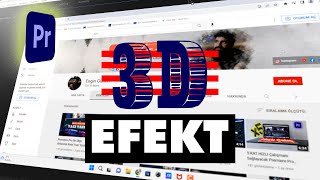 3D Efekt Nasıl Yapılır 3D Ekran Efekti Yapma Premiere Pro