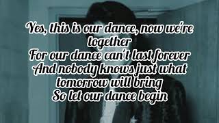 Elvis Presley - This Is Our Dance (Lyrics)