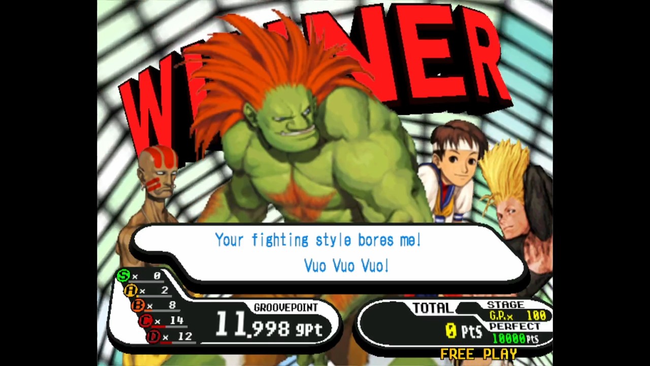 Capcom vs. SNK: Millennium Fight 2000 – Blanka & Sakura Arcade Clear | Level Up With Emre