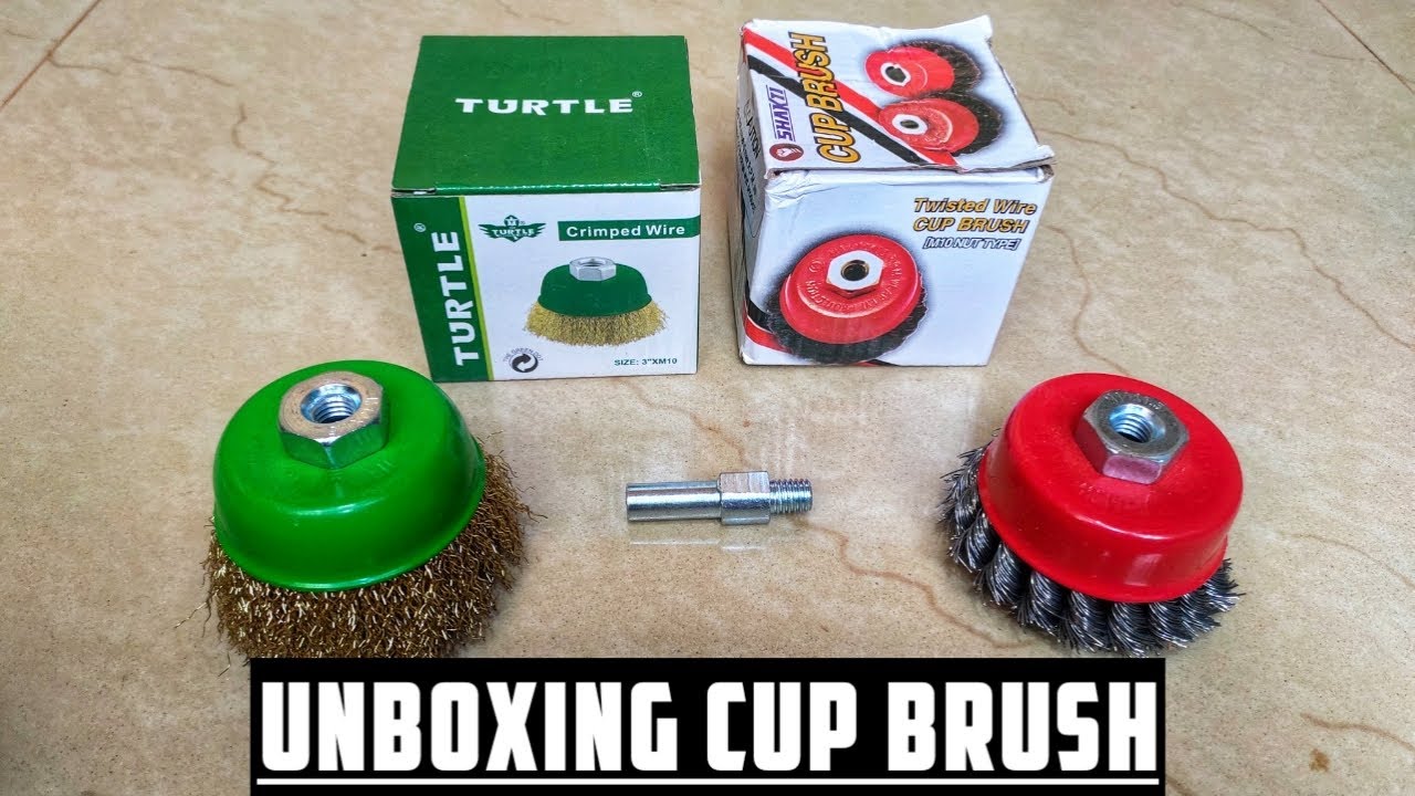 Unboxing cup brush | Twisted wire cup brush Unboxing | Tool  Unboxing