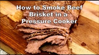 brisket cooker pressure beef smoke recipes chef power pot cooking smoked cristian instant