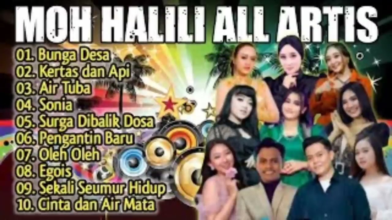 M.HALILI BUNGA DESA - KERTAS DAN API||FULL ALBUM TERBARU 2023