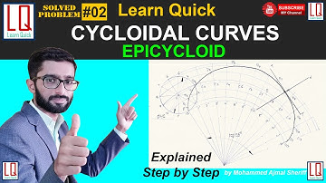 Epicycloid | Cycloidal Curves | Engineering Drawing | Tutorial | Learn Quick | By Sheriff