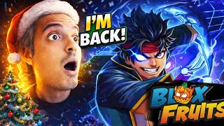 KING DEIVED IS BACK… EARLY MORNING BLOX FRUITS UPDATE STREAM 🎄🔥