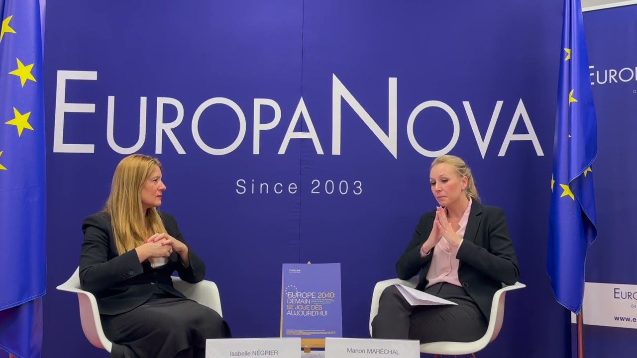 Européennes 2024 : Marion Maréchal, les entretiens d'EuropaNova n°18 par Isabelle Négrier