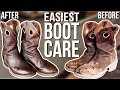 How To Clean & Condition (LEATHER BOOT CARE) - Leather Boots & Leather Shoes