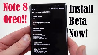 Galaxy Note 8 Android Oreo Update: How To Get it Now! screenshot 2