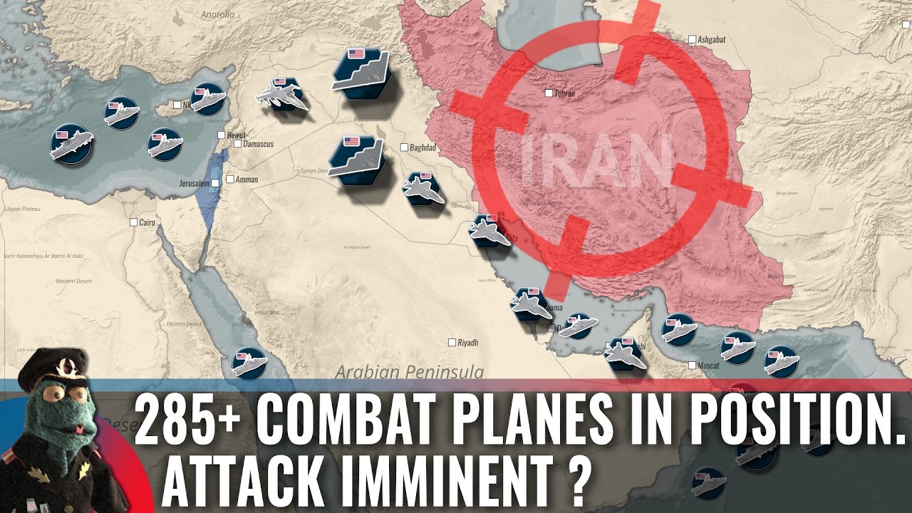 US forces around Iran biggest since 2003