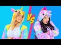 Maquillaje De Unicornio Buena vs Unicornio Mala / 8 Increíbles Ideas De Maquillaje De Unicornio