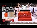SPIRAL & 2:1 WIRO BINDING MACHINE | 2-in-1 Binding Solution | Made in India