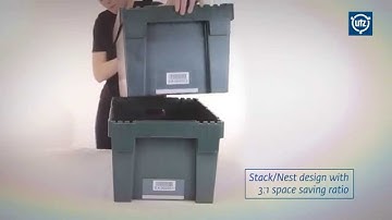 Product film about Utz Stack- / Nest Distribution Container (9-9008)