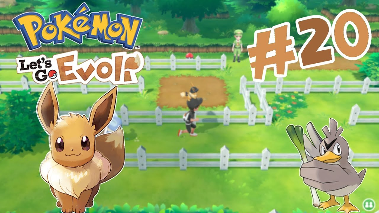 Geprankt von einer Ente mit Lauch aka. Porenta - Pokémon Let´s Go Evoli ...