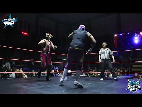 Caballero de Fuego, Edil Black y Golden Power vs  Leónidas, Vaquero Espacial y Escorpión Blanco