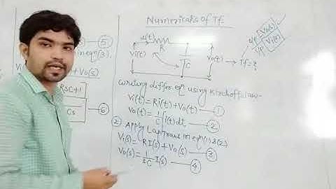 5EE4-06, Unit-1( Control system), Lec-9, Part-2(Numerical of Transfer function), Atul deshmukh