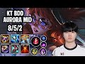 KT Bdd Aurora Mid VS Azir SoloQ Replay 20260429