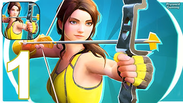 Archery Clash - Gameplay Walkthrough Part 1 Tutorial Archery Tournament Mode (iOS, Android)