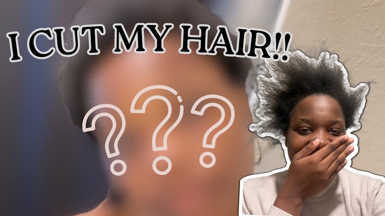 I finally cut my hair!!! New beginnings?? #bigchop #cuttinghair - YouTube
