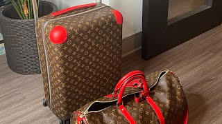LOUIS VUITTON HORIZON 55 UNBOXING| IS LUXURY LUGGAGE A WASTE OF MONEY?