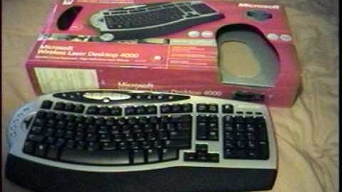 Microsoft Wireless Laser Desktop 4000 Review