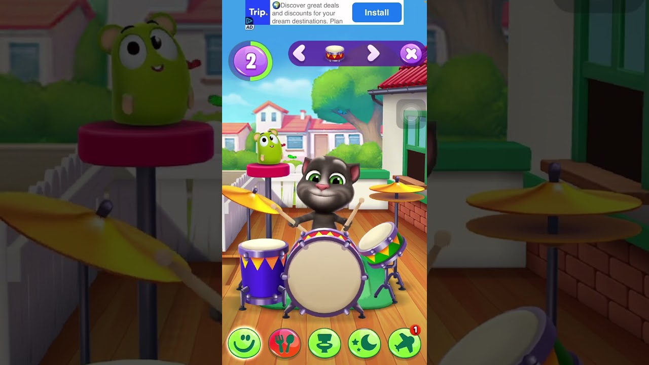 Tatay’s playing with buboy talking tom 2 part 2