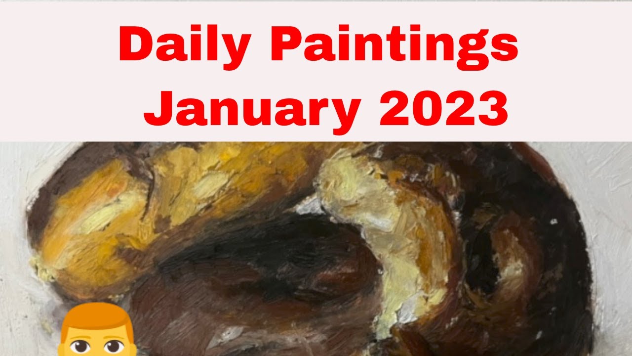 Painting A Day Oil Pastels Strada-Easel Challenge 2023