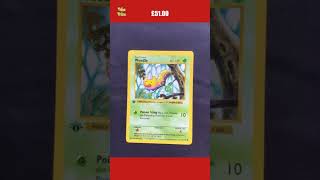 Pokemon Cards: Base Set 1st Edition Common: Weedle 69/102 Pokemon Cards: Base Set 1st Edition Common: Weedle 69/102