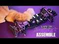 RWD RC DRIFT CHASSIS YOKOMO YD2 SX2 PURPLE ASSEMBLE