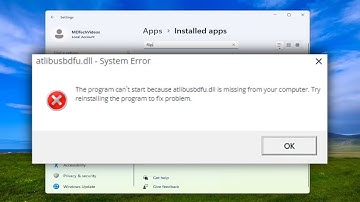 How to Fix Atlibusbdfu.dll Not Found Error Message AtJnilsp [Solution]