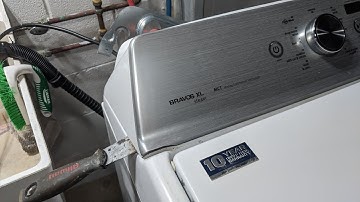 Maytag Whirlpool washer F6 E3 error code. console removal and testing